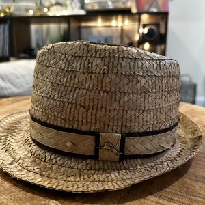 Tommy Bahama straw fedora hat